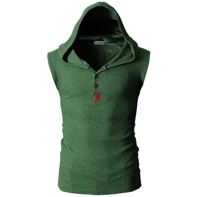 Eminem Sleeveless Hoodies For Men Ooho
