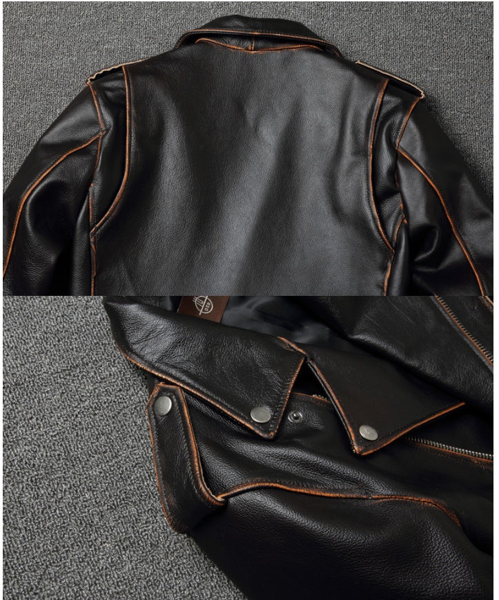 Harley's New Motorcycle Jacket Leather Men Ooho