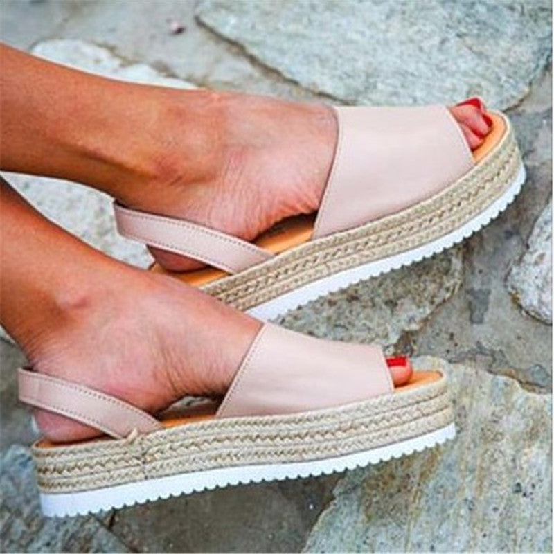 Fashion wedge sandals Ooho