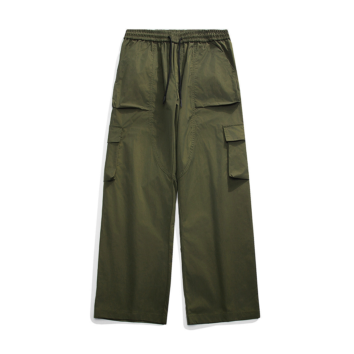 Loose Straight Track Pants Men Ooho
