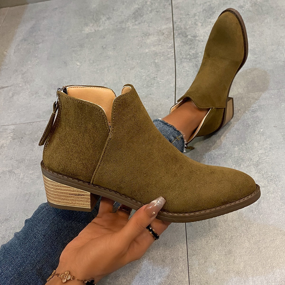 Martin For Women Plus Size Pointed Ankle Boots Ooho