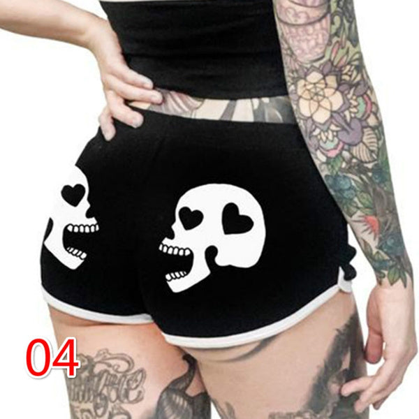Women’s Casual Skinny Running Shorts | Comfortable Stretch Athletic Shorts for Ladies Ooho