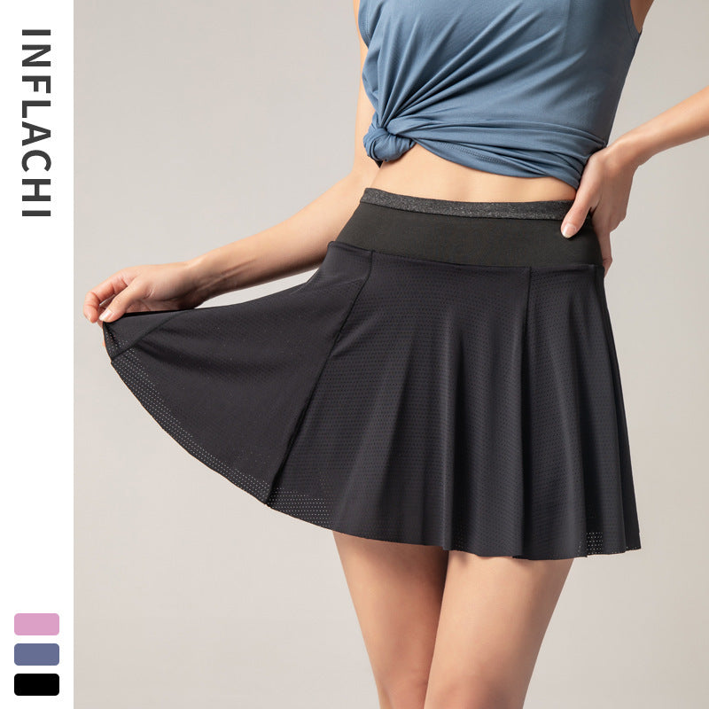 Women’s Quick-Dry Sports Culottes | Lightweight Athletic Skirt Shorts Ooho