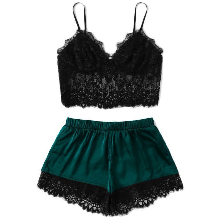 Sexy lingerie sexy women's split lace lingerie sexy suit Ooho