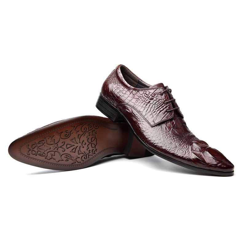 Hairdresser Men's Dress Handmade Leather Shoes Ooho