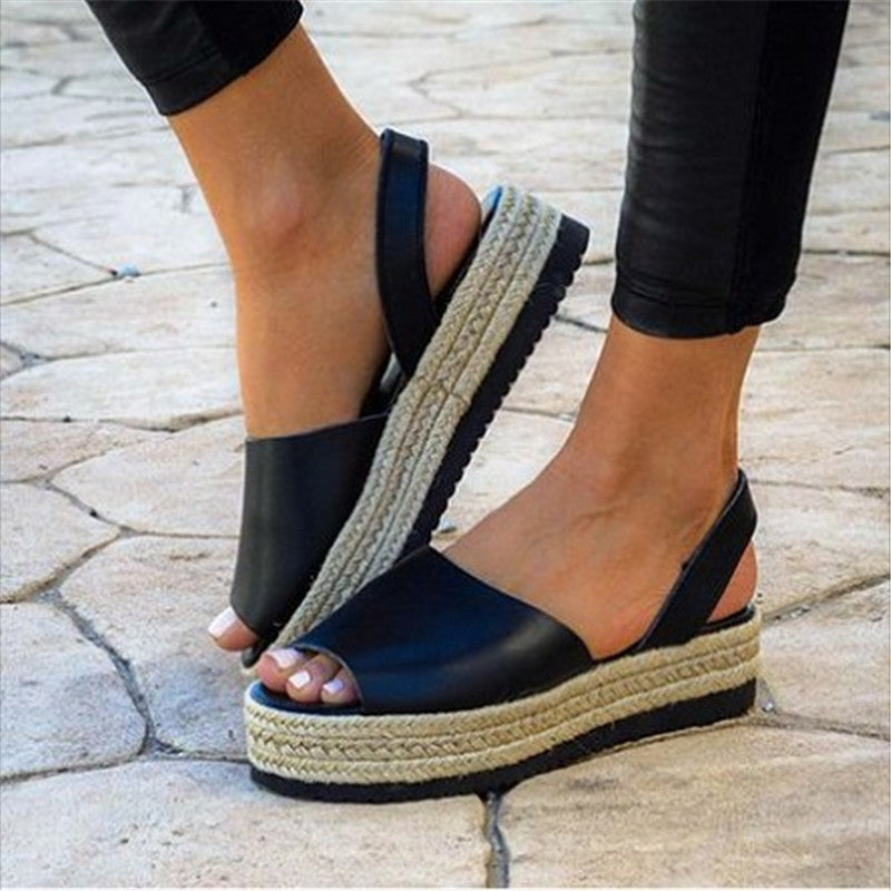 Fashion wedge sandals Ooho