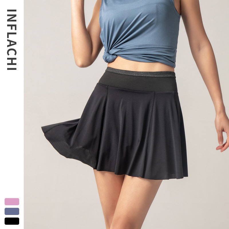 Women’s Quick-Dry Sports Culottes | Lightweight Athletic Skirt Shorts Ooho