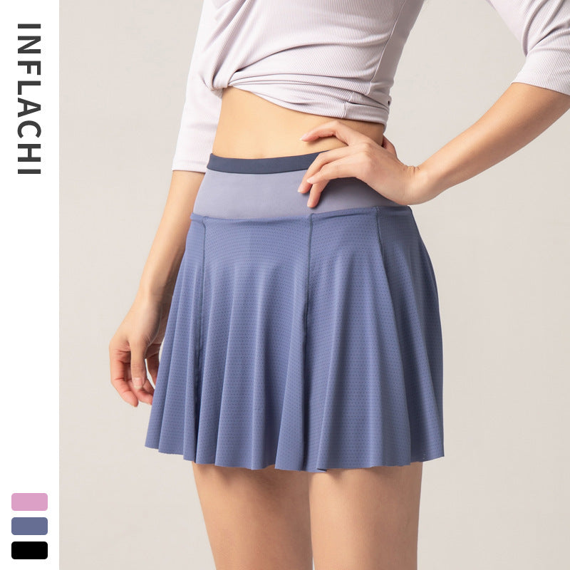 Women’s Quick-Dry Sports Culottes | Lightweight Athletic Skirt Shorts Ooho