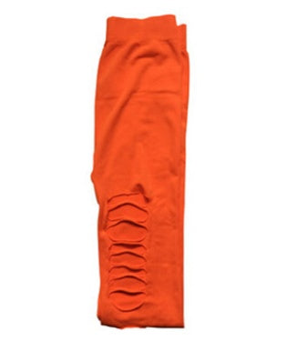 Women’s Front Hole Seamless Leggings | Solid Color Slim Fit Stretch Tights Ooho