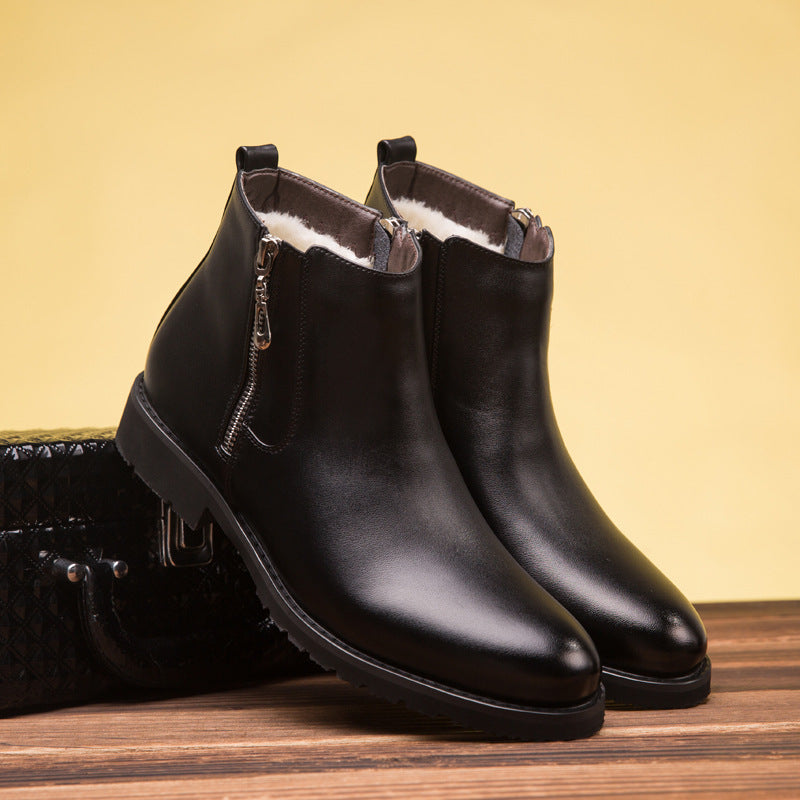 Plus Velvet Thick Snow Boots Men Ooho