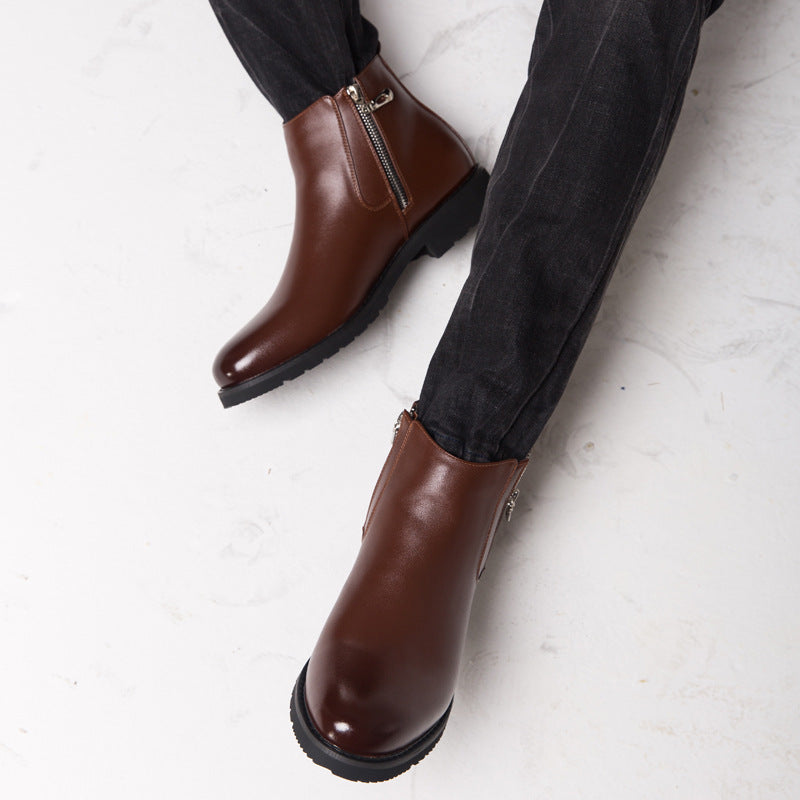 Plus Velvet Thick Snow Boots Men Ooho