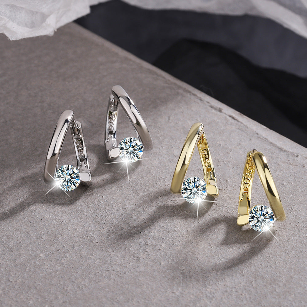 Short Temperamental Earrings For Women Ooho