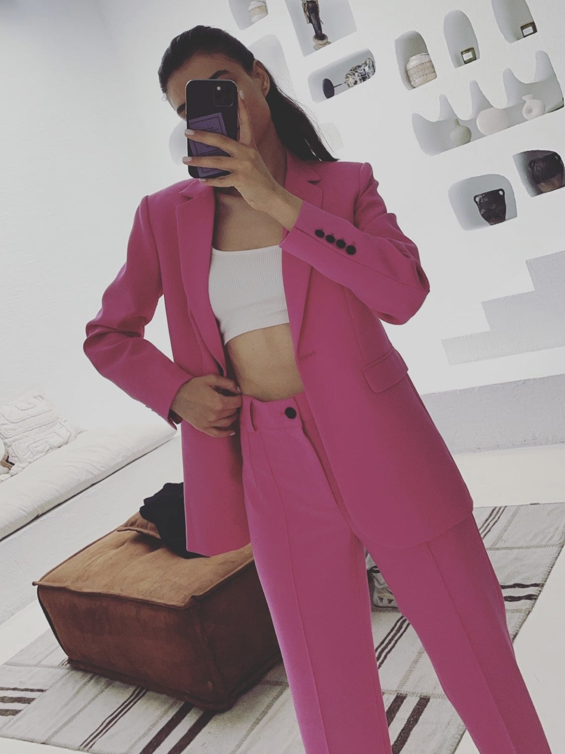 Ladies Fashion Blazer & Suit Pants Set for Women | Stylish Women’s Blazer with Tailored Pants | Chic Office & Casual Look