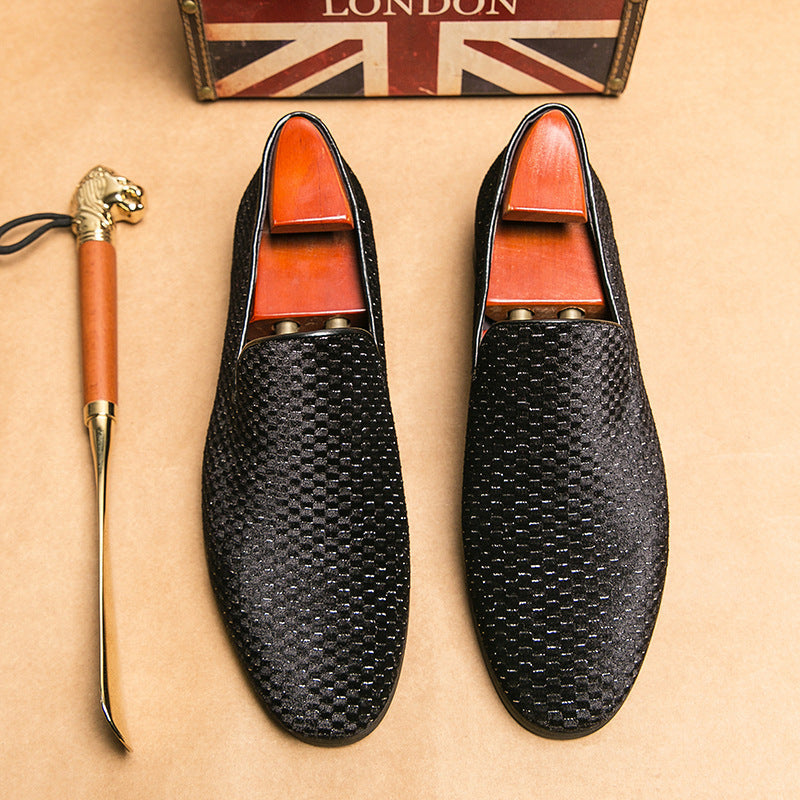 Trendy Casual Driving Leather Shoes For Men Ooho