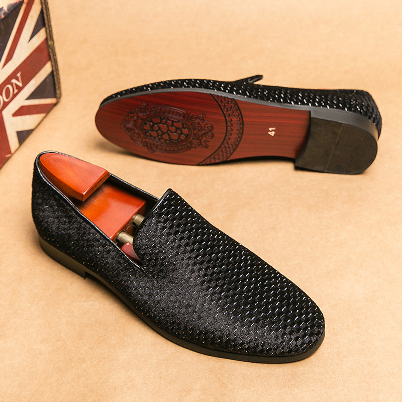 Trendy Casual Driving Leather Shoes For Men Ooho