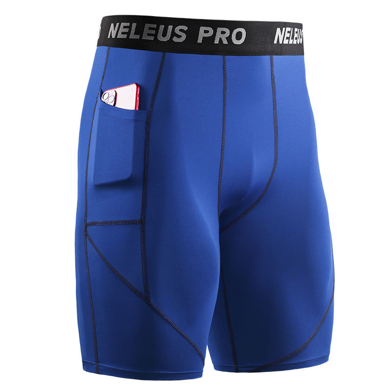 Men Outdoor Running Shorts Male Board GYM Exercise Fitness Leggings Ooho