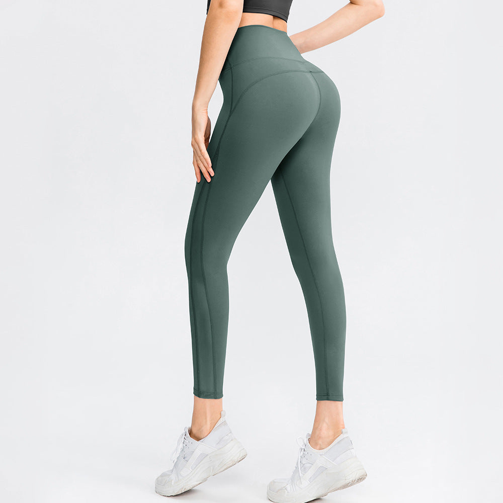 Butt Lifting Workout Leggings For Women Seamless High Waisted Yoga Pants Ooho