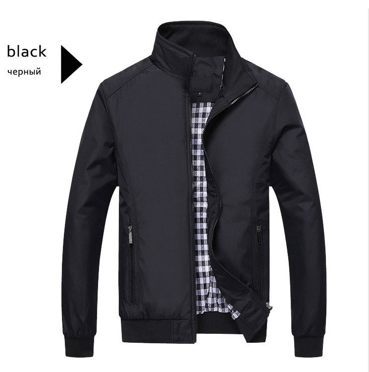 Casual Jacket Men Outerwear Sportswear Ooho