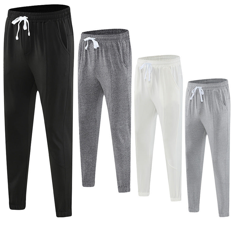 Fashion Solid Color Quick-drying Track Pants Men Ooho