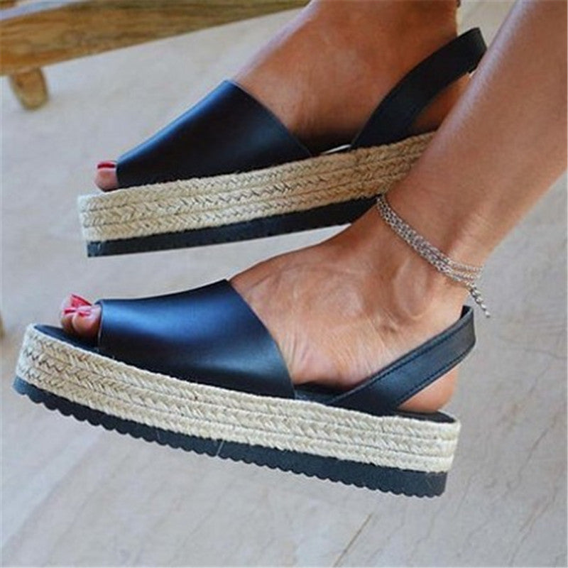 Fashion wedge sandals Ooho