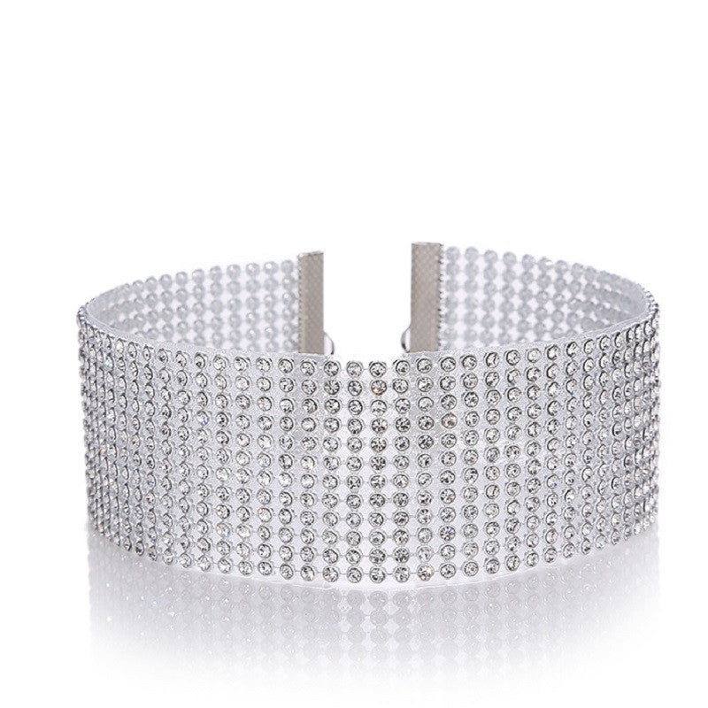 Fashion Women Full Crystal Rhinestone Choker Necklace Wedding Jewelry Chokers Necklaces For Women Ooho