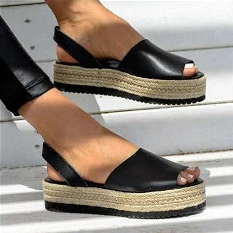 Fashion wedge sandals Ooho