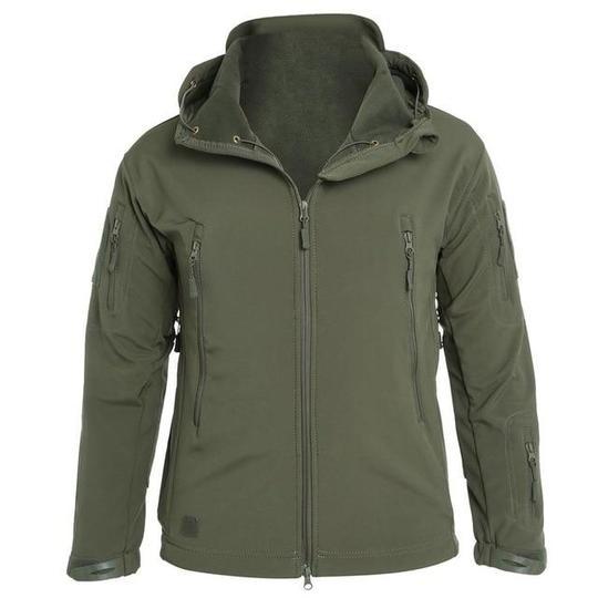Soft Shell Jacket Men Windproof Hooded Jacket Ooho