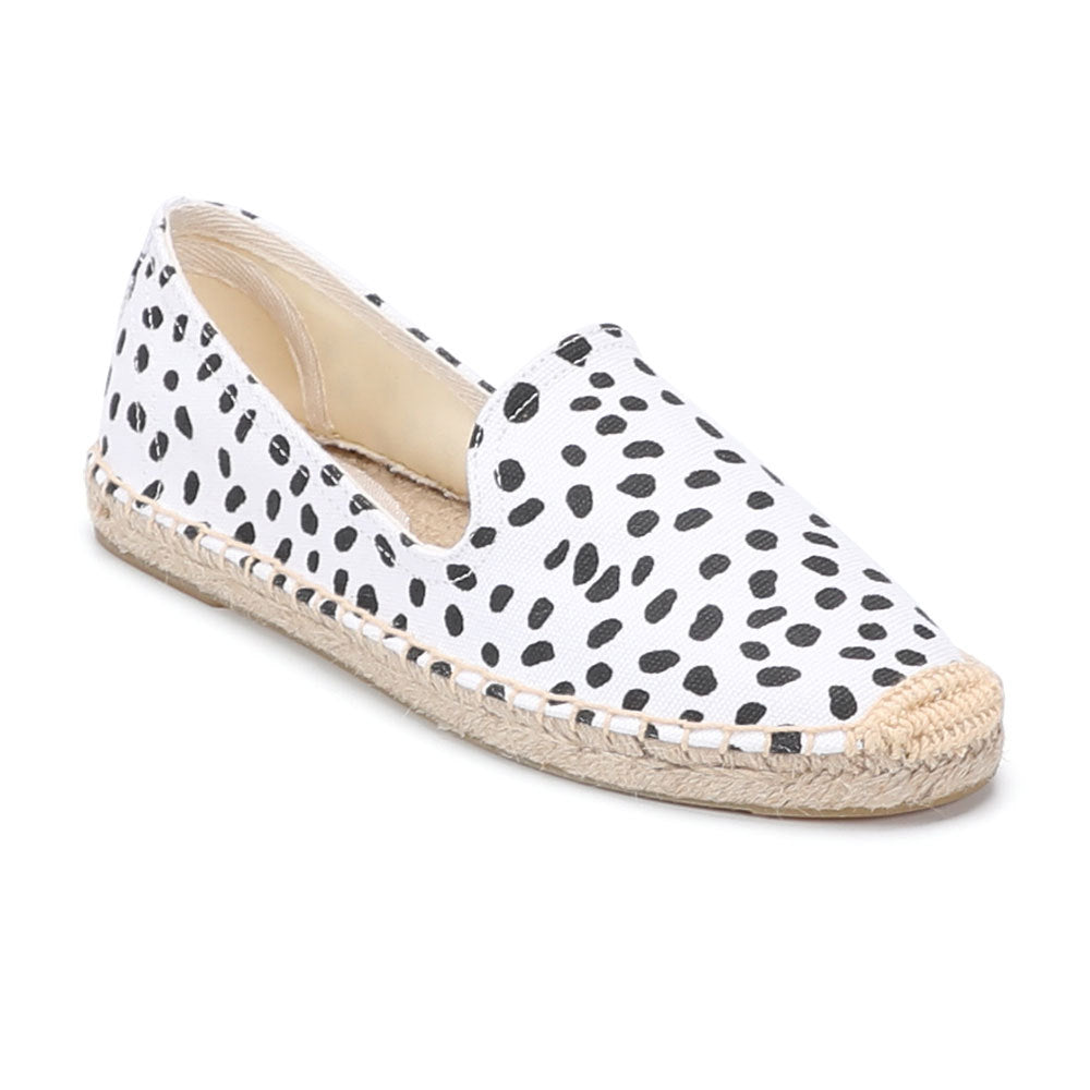 Canvas espadrilles flat shoes Ooho