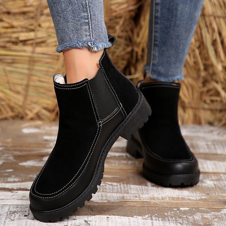Platform Ankle Boots Short Martin Boots For Women Ooho