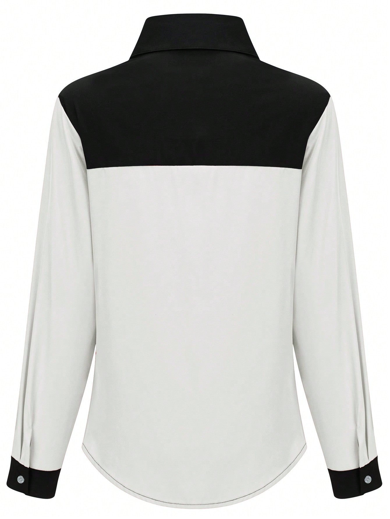 Chemise De Mode Pour Femmes Avec Patchwork De Couleurs Ooho