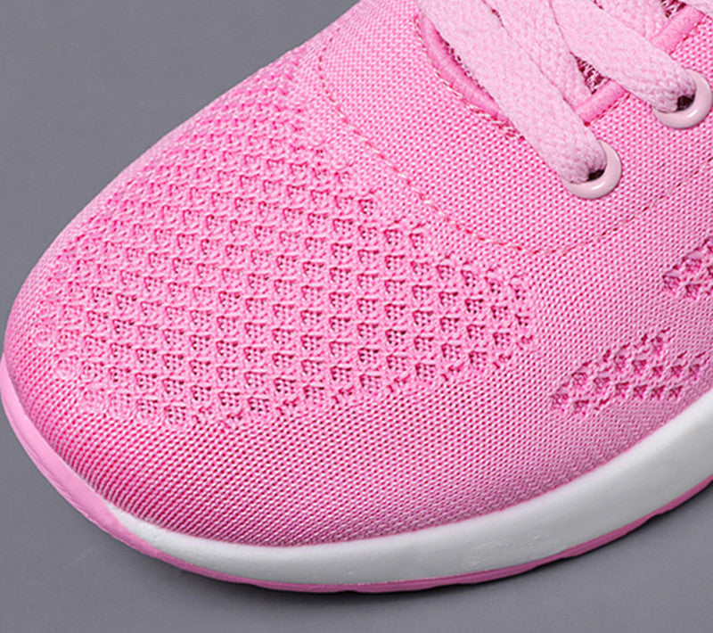 New Casual Air Cushion Running Breathable Soft Sole Sports Shoes For Women Ooho