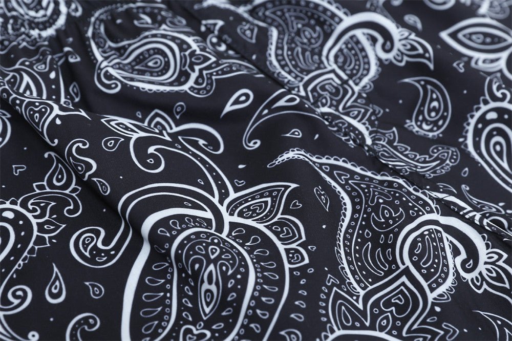 Fashion Paisley Full Printed Shorts Men Ooho
