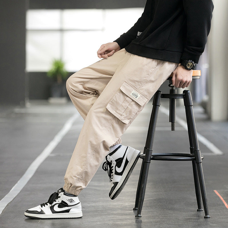 Cargo Pants Men Streetwear Joggers Casual Sweatpants Techwear Army Trousers Ooho