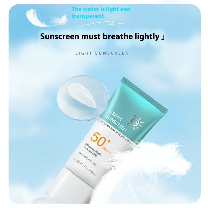 No Fake White Refreshing Sun Protection Full Body Face Women's Isolation Sunscreen Lotion Ooho