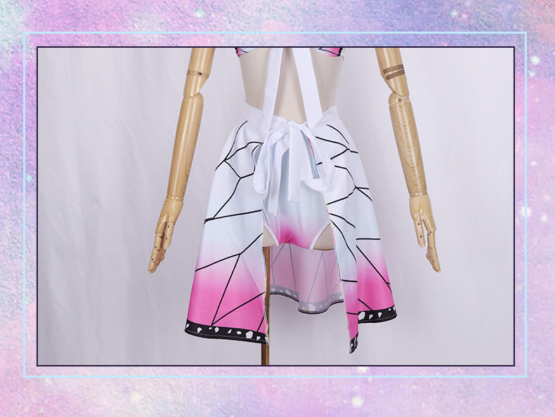 Female Anime Butterfly Bikini Swimsuit Ooho