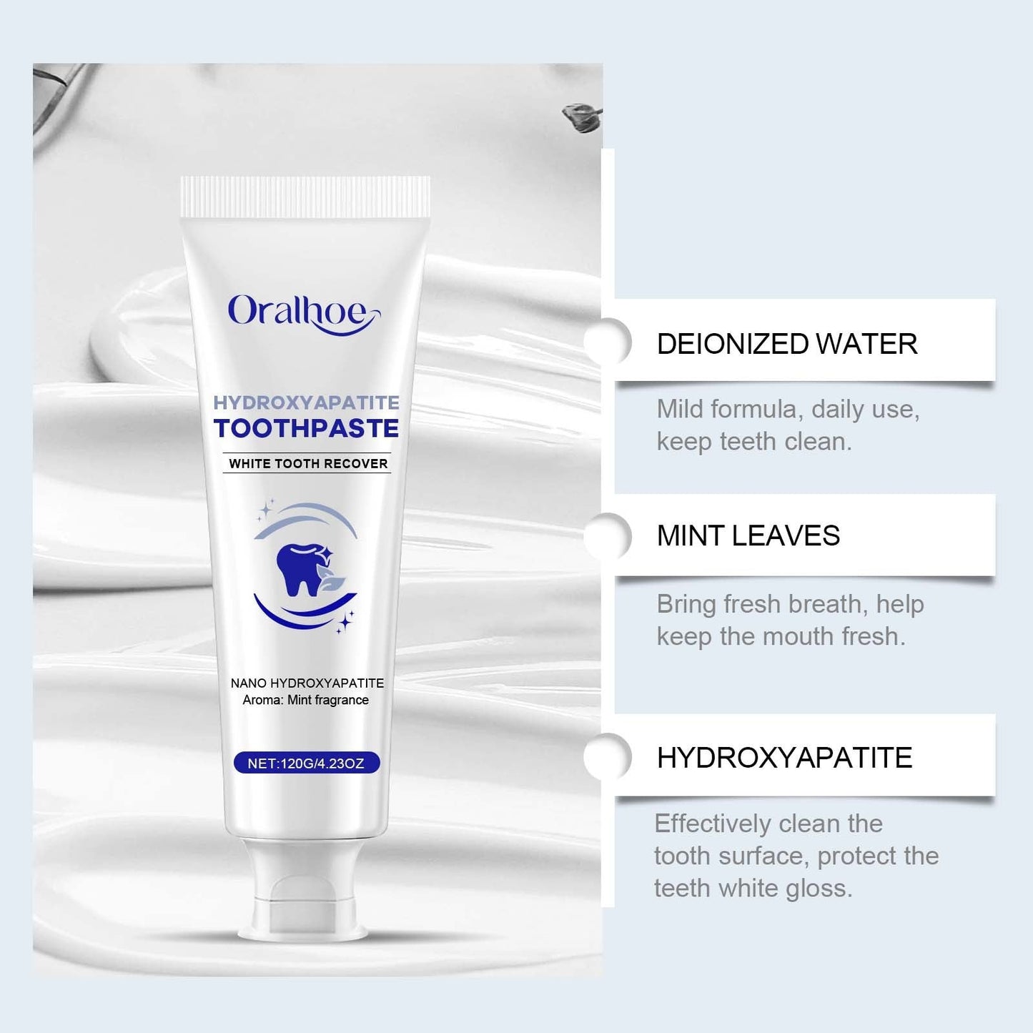 Cleaning Teeth Hygiene Care Oral Tooth Care Gloss Beautiful Tooth Toothpaste Ooho