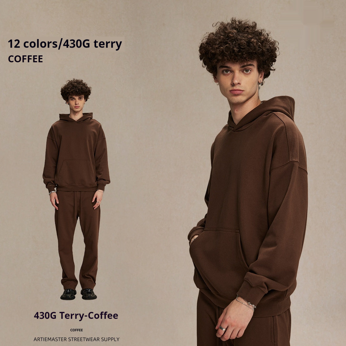 Terry Sweater Men's And Women's Hoodies Ooho