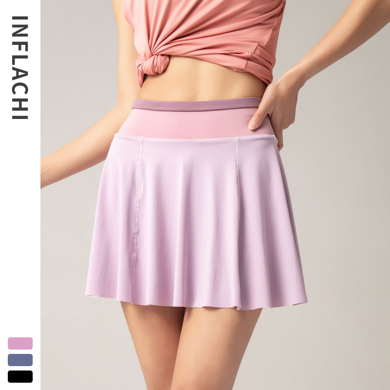 Women’s Quick-Dry Sports Culottes | Lightweight Athletic Skirt Shorts Ooho
