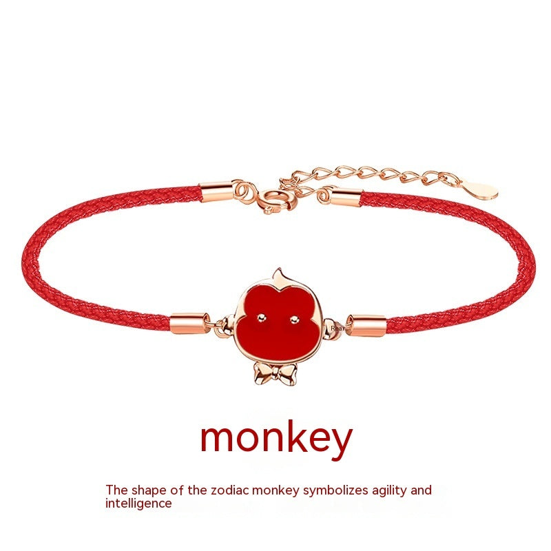 Zodiac Red Rope Bracelet For Women Ooho