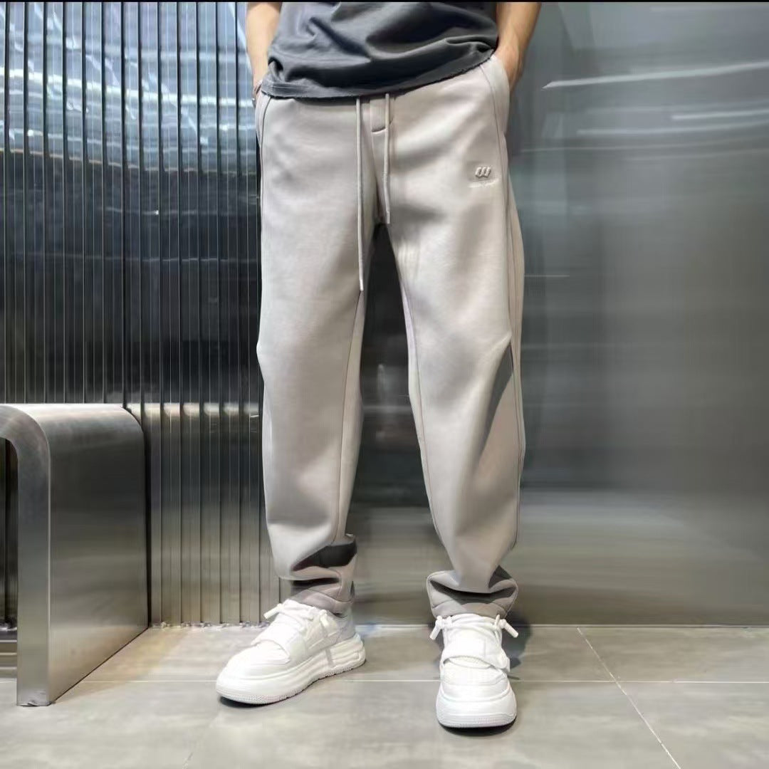 Loose Straight Track Sweatpants Casual Long Pants Men Ooho