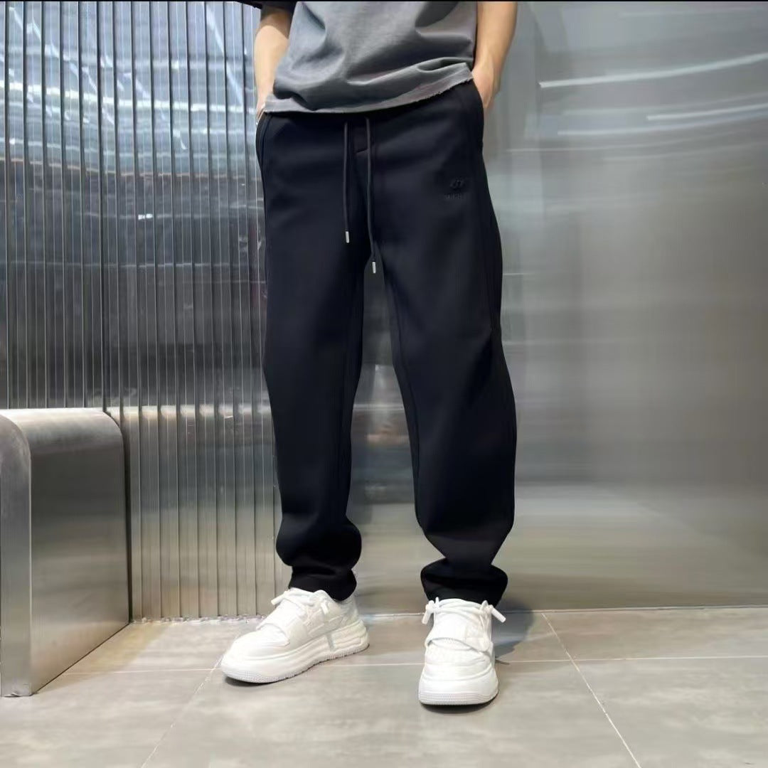 Loose Straight Track Sweatpants Casual Long Pants Men Ooho