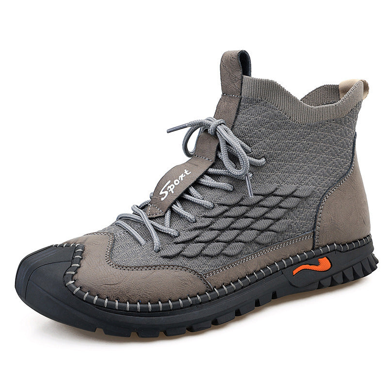 Sewing Tooling Shoes Outdoor Driving Hiking Shoes Men Ooho