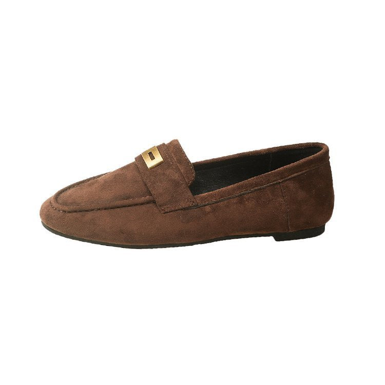 Commuter Shoes Female Flat Loafers Ooho