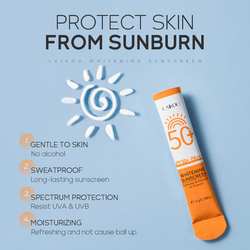 Moisturizing Sun Protection Lotion Makeup Primer 1 Piece Ooho