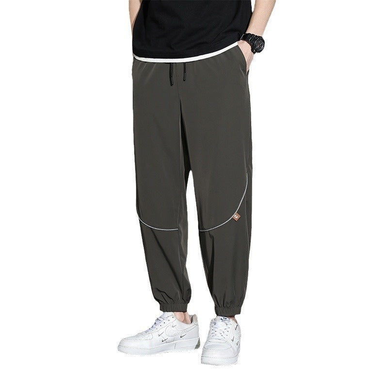 Men's Pants Tappered Casual Pants Men Trousers Sweatpants Ooho