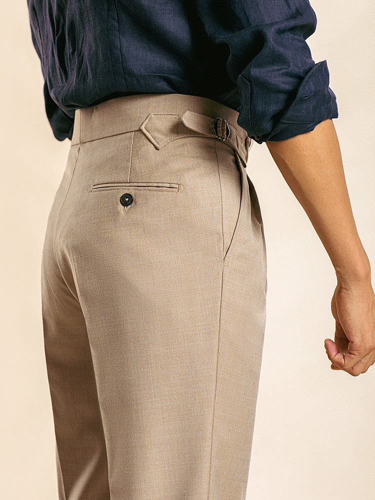 Dress Pants Paris Buckle Pendant Feeling For Men Ooho