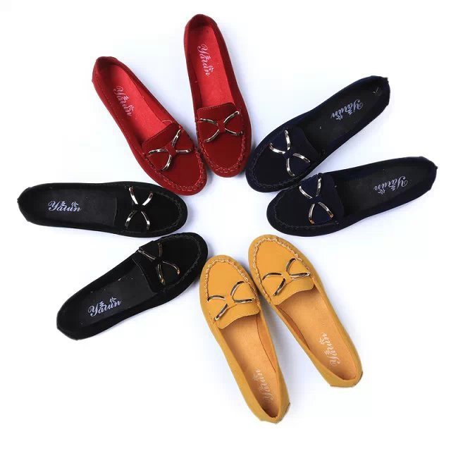 Fashion Bowknot Flats Shoes Women Casual Solid Loafers Cozy Shoes Ooho