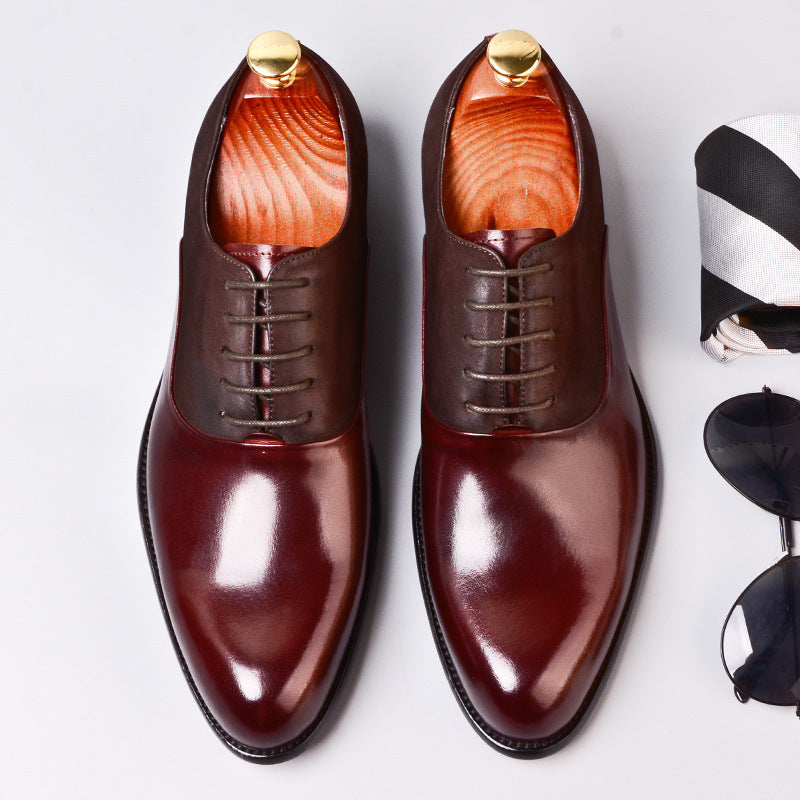 Vintage British Business Mens Formal Leather Shoes Ooho
