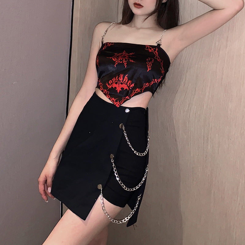 Irregular Hip Hop Culottes for Women | Streetwear Jazz Style Dance Pants Ooho