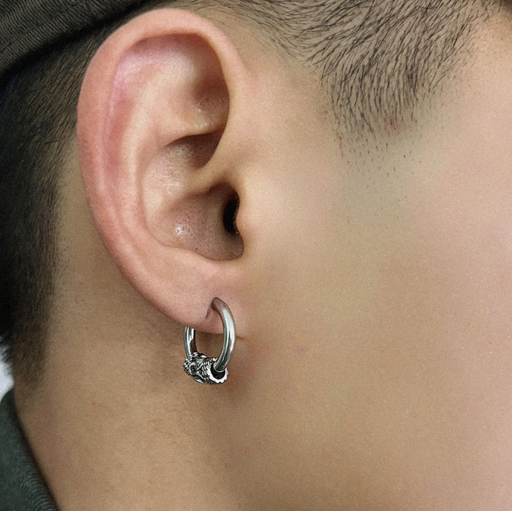 Earrings Male Large Earrings Bold Ooho